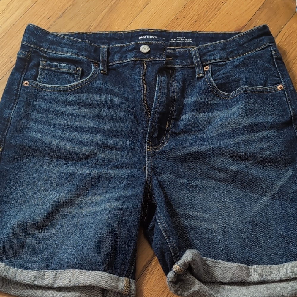 Old Navy Dark Wash Denim Shorts
